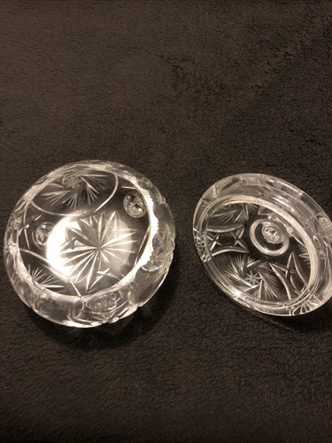 Rare kristallglas bonboniere - rare,