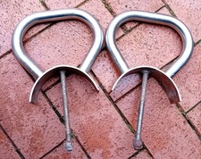 2 Hänkel für eine Wippe Rostfreies Edelstahl  Kinderspielplatz  wippen Halterung