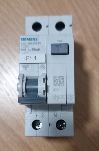 Siemens 6ka typ a 30ma - 1p+n,