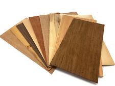 Furnier Set 9 Starkfurniere Holz Eiche Nussbaum Buche Modellbau Basteln Platte