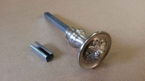 Drehknopf antik nickel - antik, messing