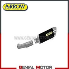 Auspuff + Link Pipe Arrow Thunder Alu Schwarz fur KTM Duke 125 2020 20