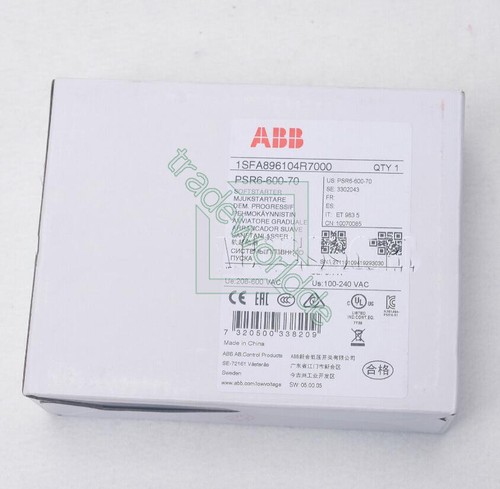 New 1pc abb psr6 600 - psr6-600-70, soft