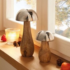 Dekofigur Pilz Mango Holz