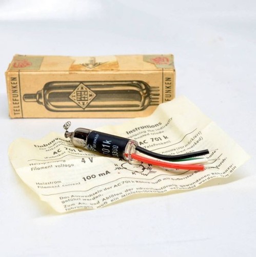 Telefunken ac701k vakuumröhre - telefunken,
