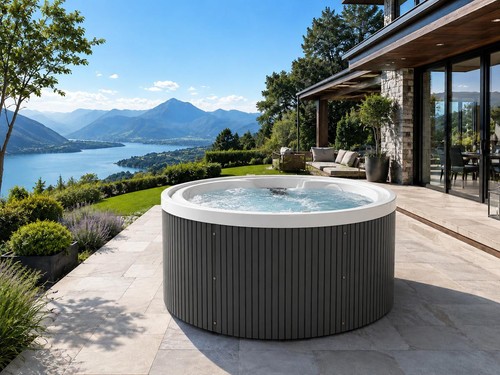 Runder outdoor whirlpool hot - outdoor,