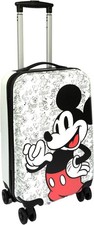 UNDERCOVER Kinderkoffer Mickey Mouse, 59 cm 4 Rollen, mit TSA-Zahlenschloss