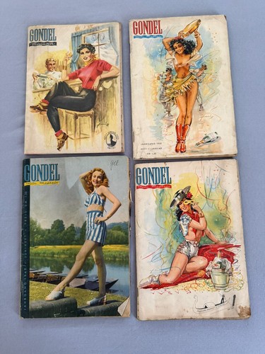 Gondel mein magazin 1950er - 4x,