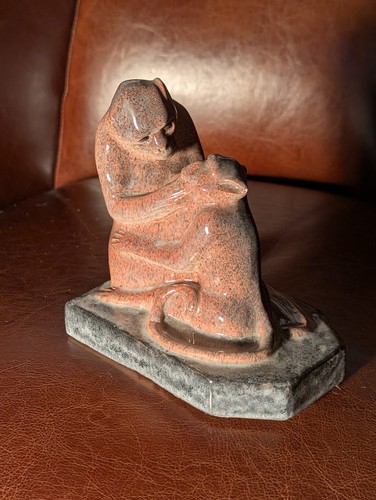 Porzelan figur affe - affe, und