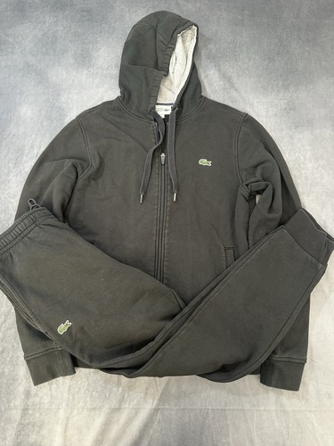 Lacoste jogginganzug schwarz - lacoste,