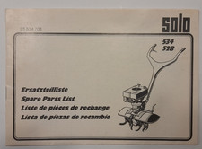 SOLO Motorhacke 528 + 534