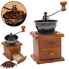Manuelle Kaffeemühle Holzkaffeemühle Kaffeebohnenmühle Retro Handkaffeemühlen