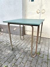 Schlaufentisch 30er Marcel Breuer für Thonet +  Mauser Werke Waldeck Tischplatte