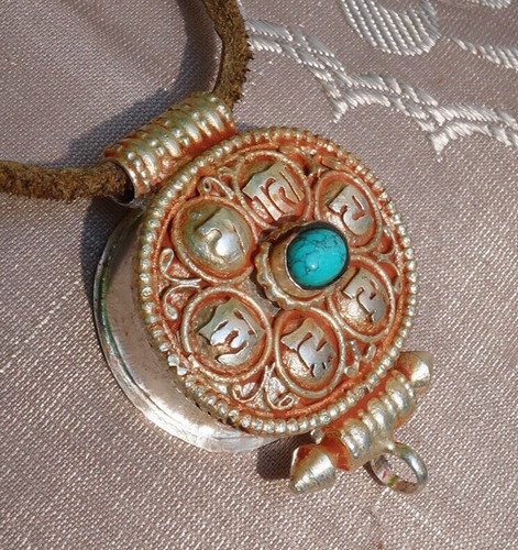Tolles tibet amulett gau - gau, aus