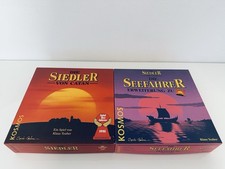 Die Siedler von Catan Grundspiel + Seefahrer Erweiterung Holz Version