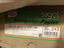PC_Endlospapier Sigel 6"x240 mm 36.243