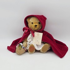 Hermann Coburg Teddybär Little Red Riding Hood limitiert 250 38 cm Mohair