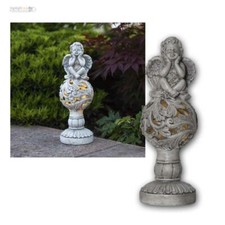 LED Solar Figur Engel Leuchte Lampe Solarleuchte Angel Grabdeko Gartendeko Akku