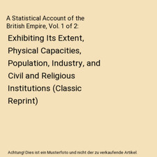 A Statistical Account of the