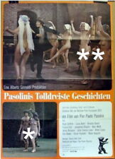Pasolini THE CANTERBURY TALES Original Vintage 1 Blatt Filmplakat 1972 Style B