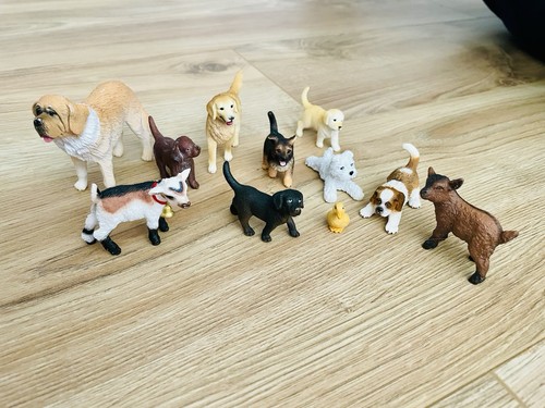 Schleich tierfiguren hunde - 10,