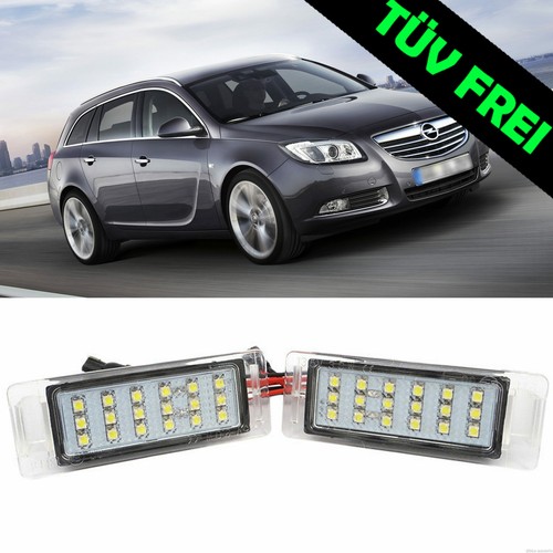 Led kennzeichenbeleuchtung - 2x,