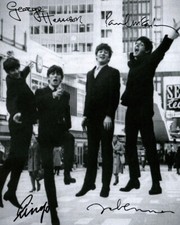 Repro-Autogramm - The Beatles