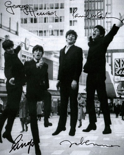 Repro autogramm the - -, beatles