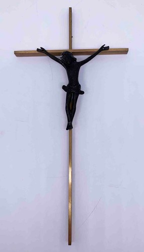 Messingkreuz filigran jesus - messingkreuz,