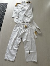 KWON Kinder Taekwondo Anzug Tiger mit Gürtel Größe 140  