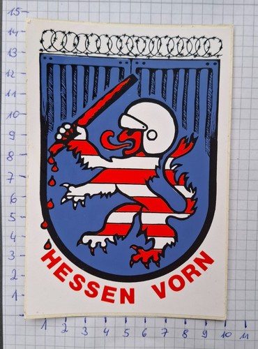 Aufkleber polizei hessen - aufkleber,