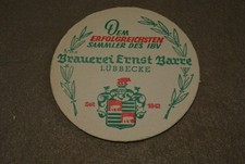 Bierdeckel ,  kleinerer ,  Brauerei Ernst Barre , 1978