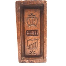 Buttermodel Holz braun