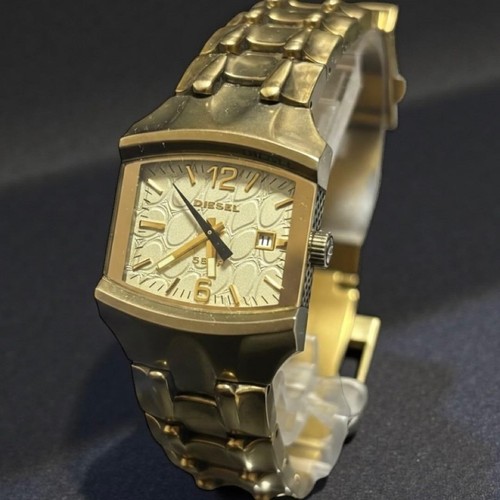 Diesel 5089 croco gold - diesel,