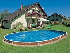 Stahlwandpool Ovalpool Pool