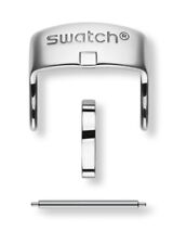 Swatch Ersatzschließe BCL-Set Irony Retrograde Silver Shiny S639000145, Neuware