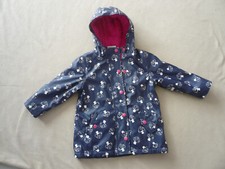 Kindermode Jacke Regenjacke Übergangsjacke Outdoorjacke Kapuzenjacke Gr. 92 blau