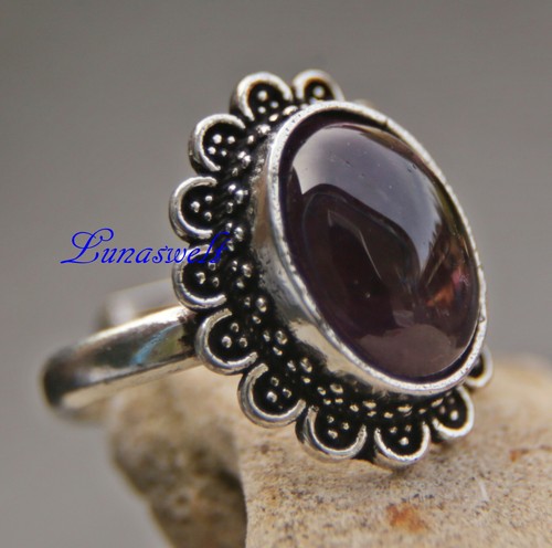 Ring mit amethyst grösse - ring,