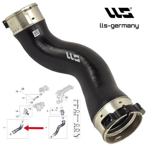 Turboschlauch ladeluftschlauch - turboschlauch,