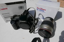 Canon EOS1000F/N anal. 35mm Spiegelreflexkamera+Voigtländer Objektiv 28-210 neu