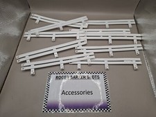 Ninco White Barriers Rails Set
