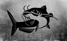 Aufkleber Wels Waller Catfish Fisch Fish  Car Auto Sticker Tuning JDM Decal 