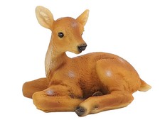Dekofigur/Rehkitz/neu/klein/liegend