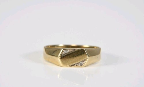 Herrenring gold mit - herrenring,