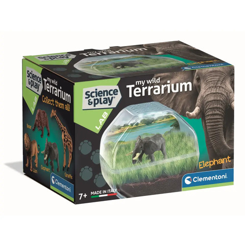 Mini terrarium elefant - terrarium,