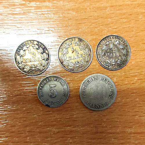 Deutsches reich münzen - deutsches, 5