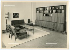 G688 Foto 1960 Möbel Modernes Design Bauhaus Schrank Stuhl Lampe Foto Overheydt