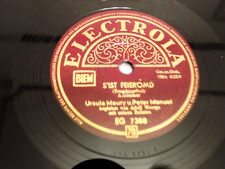 kleine Sammlung von Schellackplatte Electrola, Odeon ,Polydor ect.