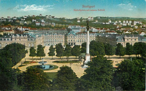 Stuttgart schlossplatz mit - schlossplatz,
