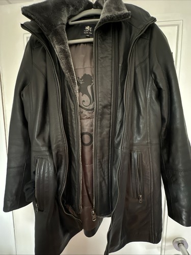 Lederjacke schwarz otto kern - lederjacke,,